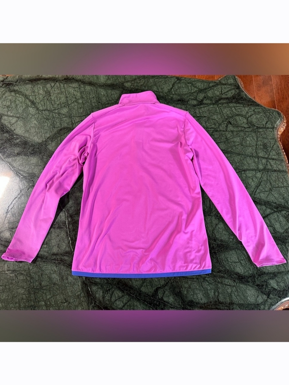 Ralph Lauren RLX Hot Pink Golf Quarter-Zip Pullover Athletic Top Long Sleeve Med - Picture 2 of 10